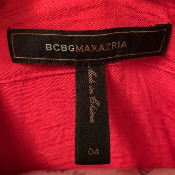 BCBG Dress, Size 4, Red/Pink - Picture 2 of 5